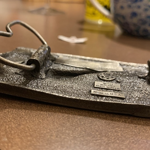 1982 SPACE SHUTTLE COLUMBIA VINTAGE BELT BUCKLE,TRUE VINTAGE PEWTER,NASA - Picture 8 of 15